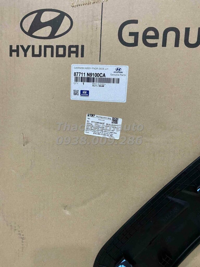 Ốp tai xe trái Hyundai Tucson 2021-2023 - Ảnh 3