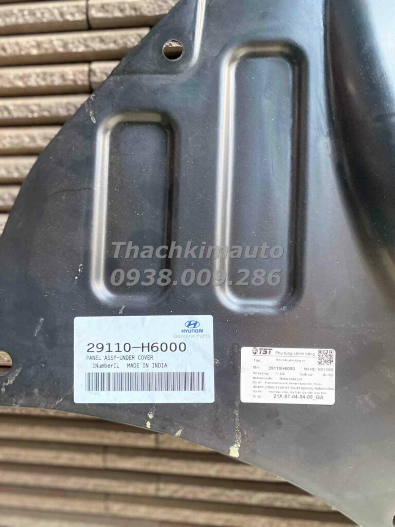 Tấm chắn gầm động cơ Hyundai Accent 2018-2020 - Ảnh 3