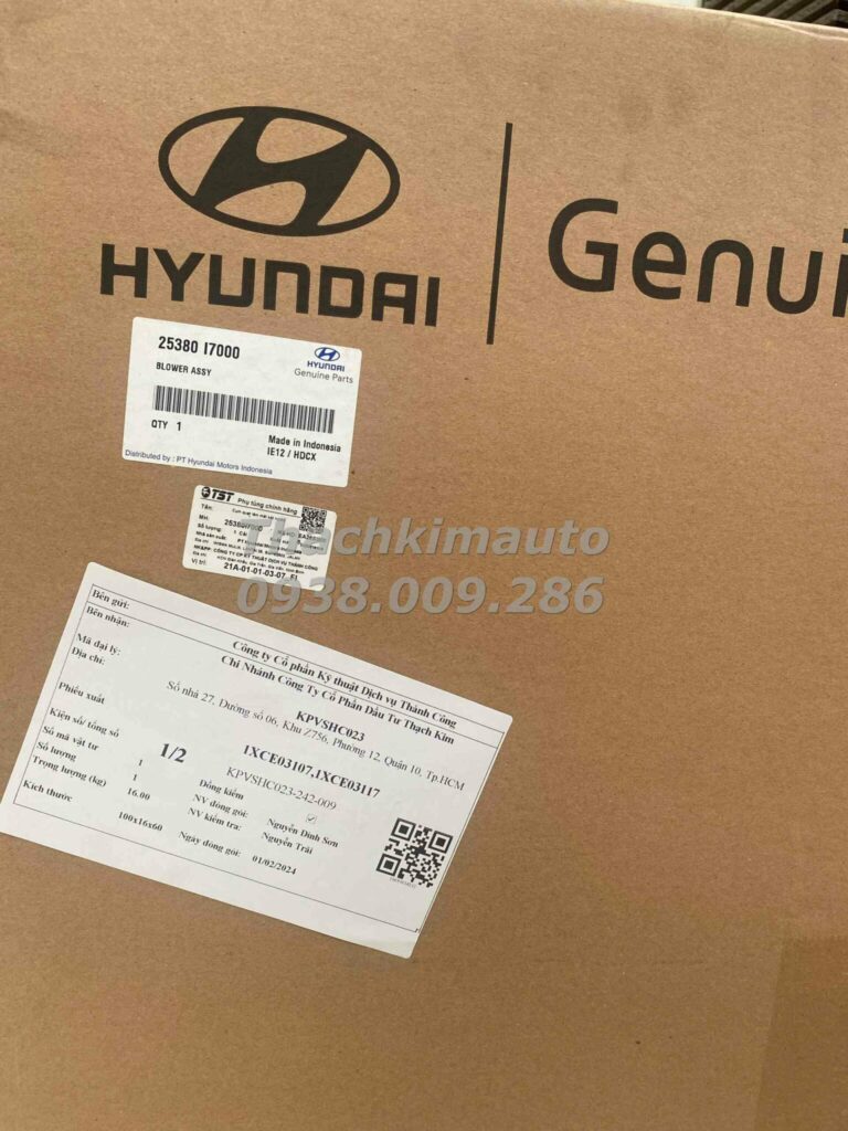 Cụm quạt làm mát két nước Hyundai Creta 2022, Stargazer 2022 - Ảnh 4