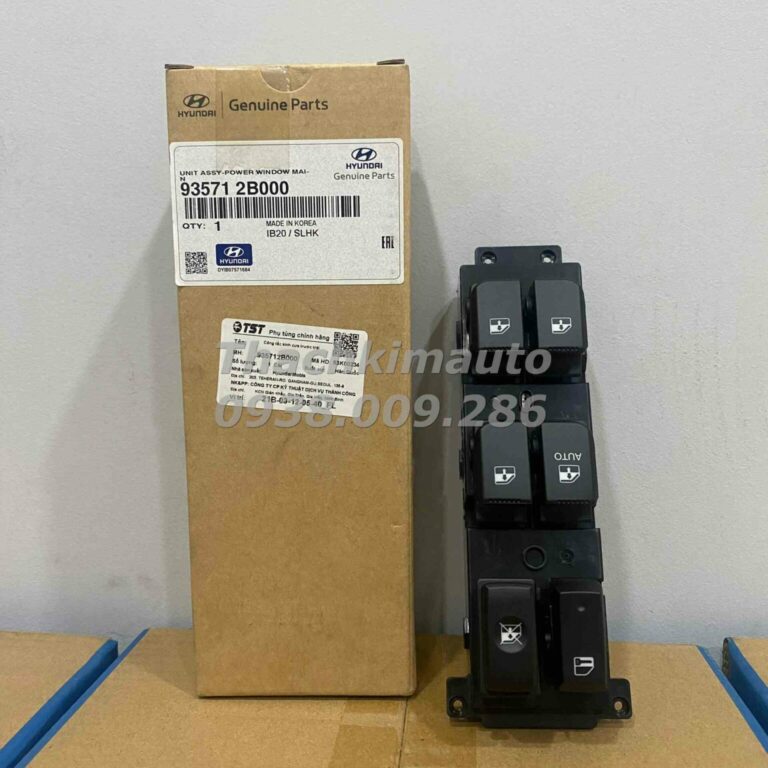 Công tắc kính cửa trước trái Hyundai Santrafe 2010