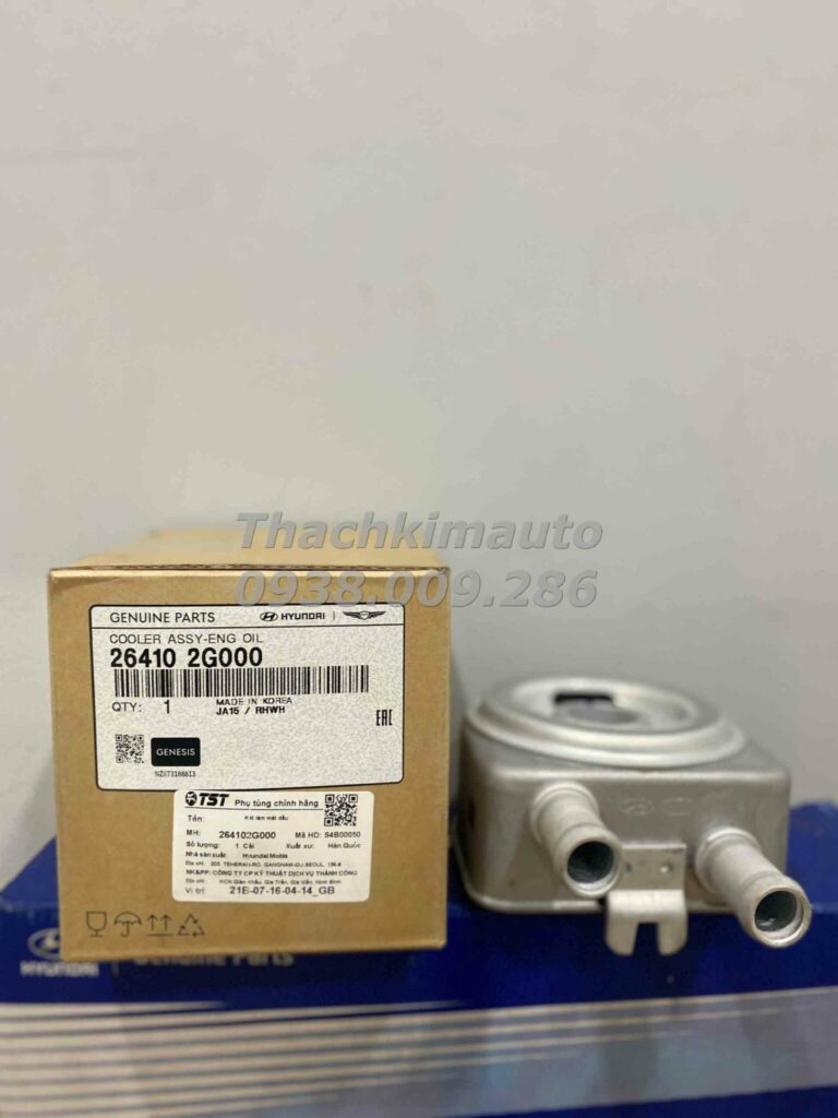 Két làm mát dầu Hyundai Santafe 2012-2015