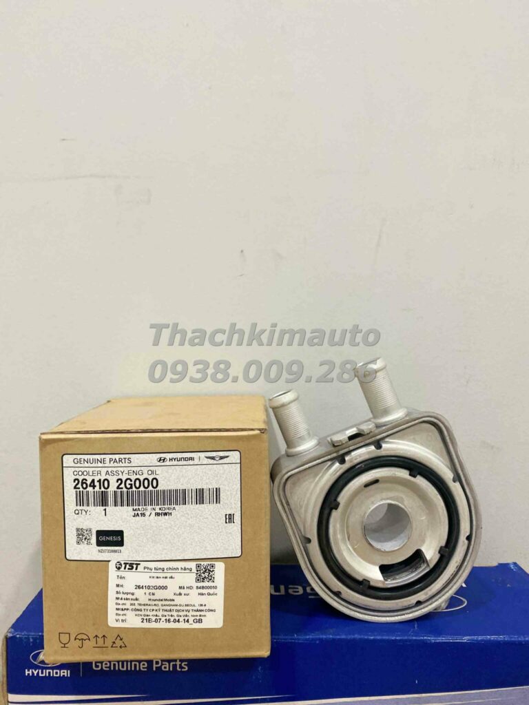 Két làm mát dầu Hyundai Santafe 2012-2015 - Ảnh 2
