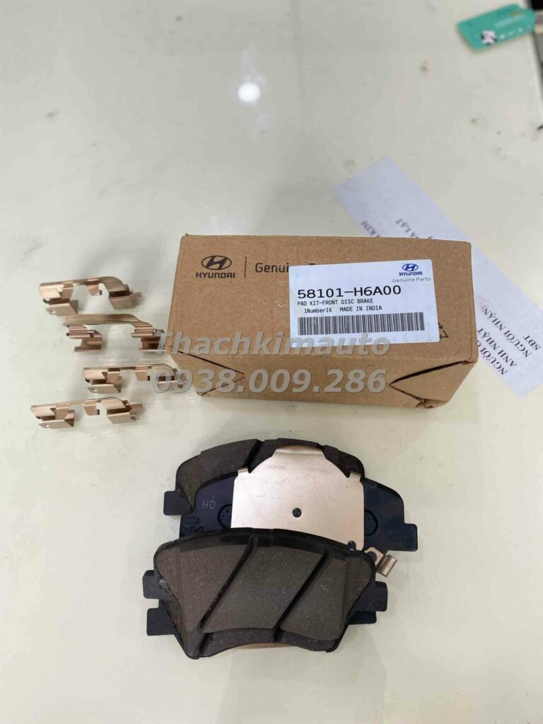 Bộ má phanh trước Hyundai Accent 2020