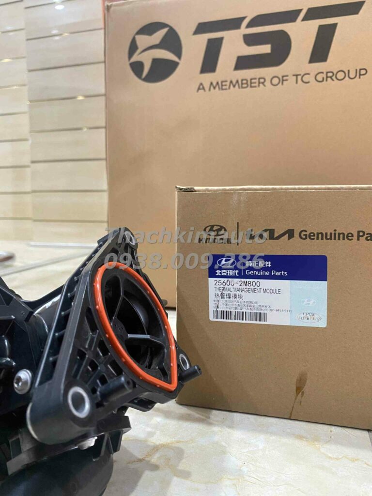 Cụm điều khiển nhiệt độ nước làm mát Hyundai Custin 2020-2023, Tucson 2021 - Ảnh 4