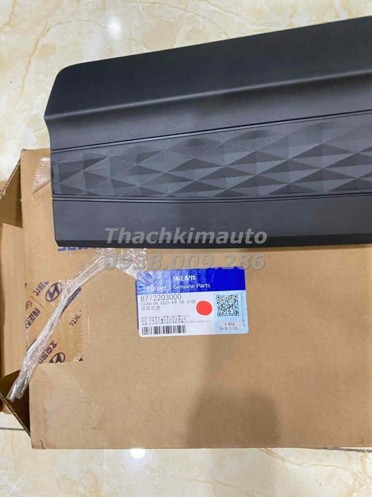 Nẹp cửa trước phải Hyundai Custin 2020-2023 - Ảnh 3