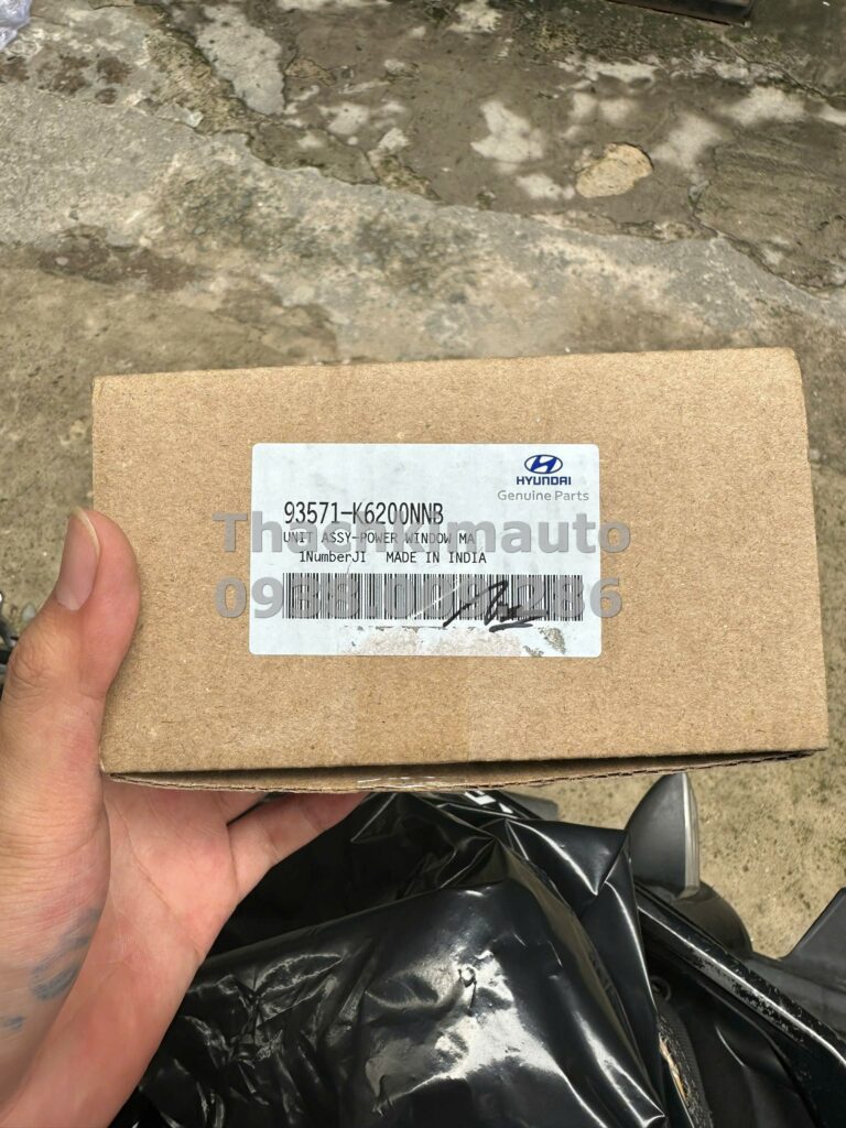 Công tắc kính cửa trước trái Hyundai Grand i10 2022-2023, Hyundai Venue 2022 - Ảnh 2