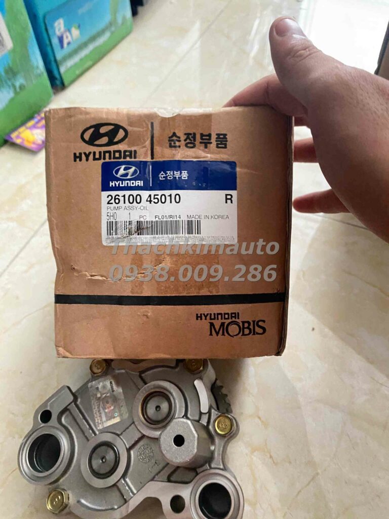 Bơm dầu máy (bơm nhớt) Hyundai HD65, HD72, HD78 - Ảnh 3