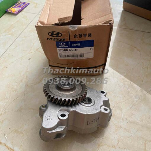 Bơm dầu máy (bơm nhớt) Hyundai HD65, HD72, HD78