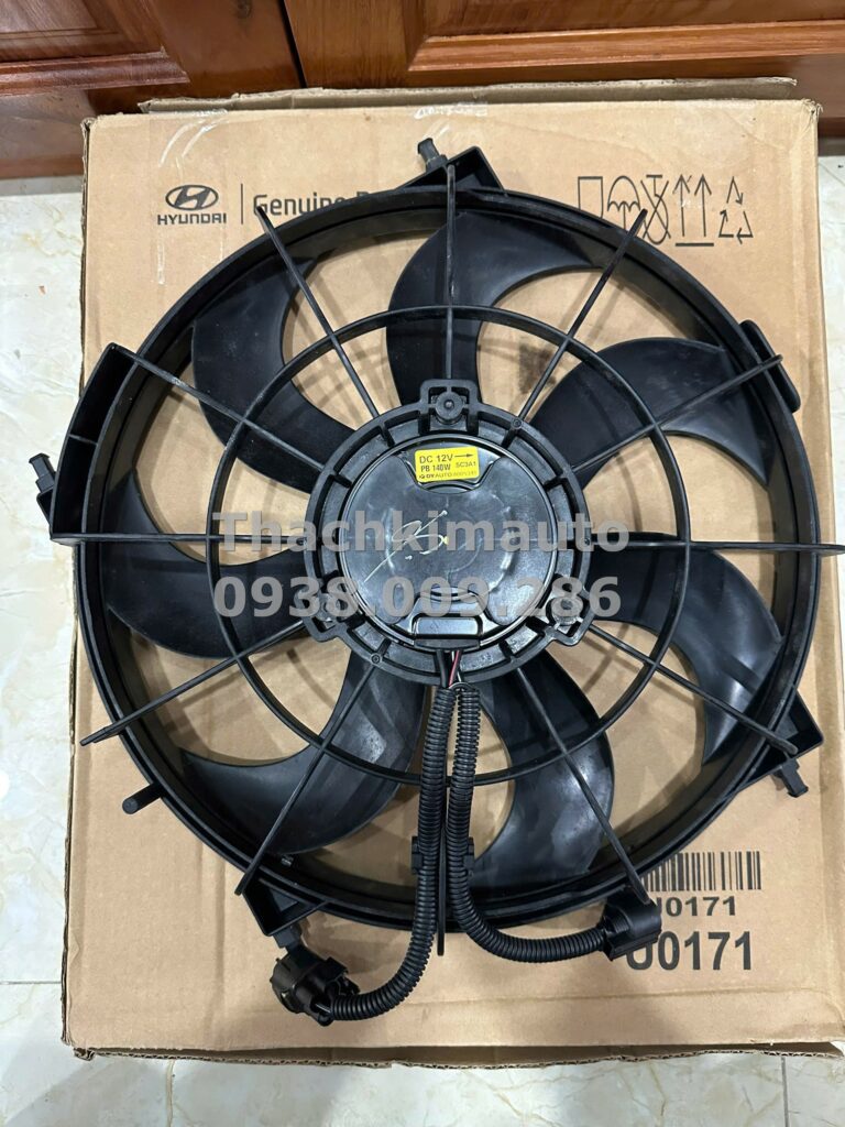 Cụm quạt làm mát két nước Hyundai i20 2008 - 2012