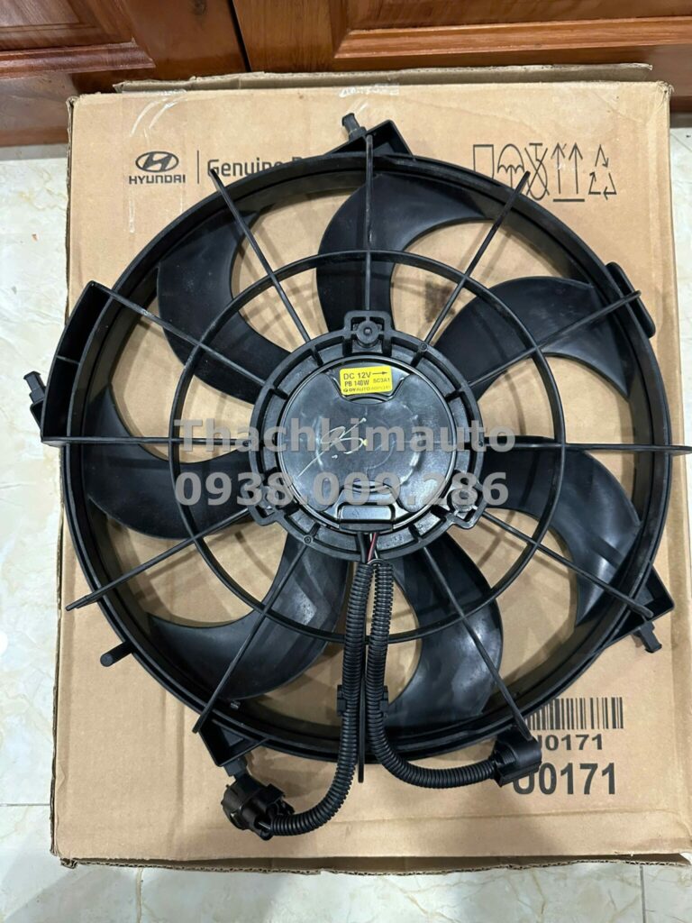 Cụm quạt làm mát két nước Hyundai i20 2008 - 2012