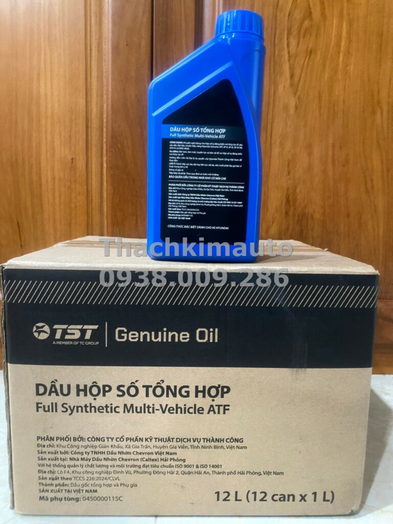 Dầu hộp số tự động ATF SP4 ( 1L/1 can) Chính Hãng Hyundai - Ảnh 3