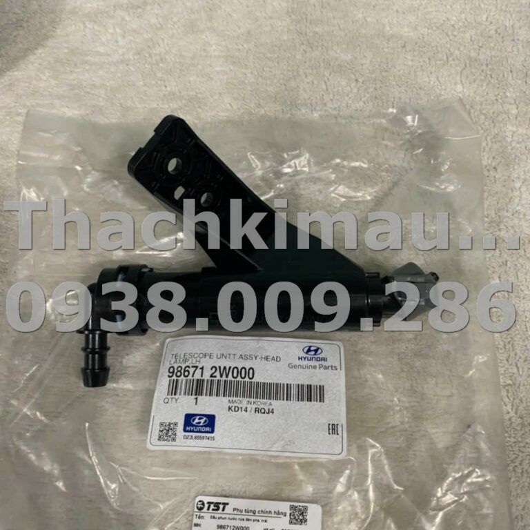 Đầu phun nước rửa đèn pha, trái Hyundai Santafe 2012