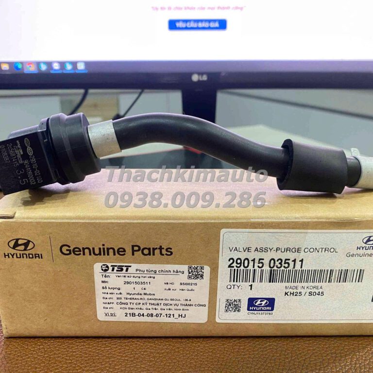 Van tái sử dụng hơi xăng Hyundai Accent 2018-2020