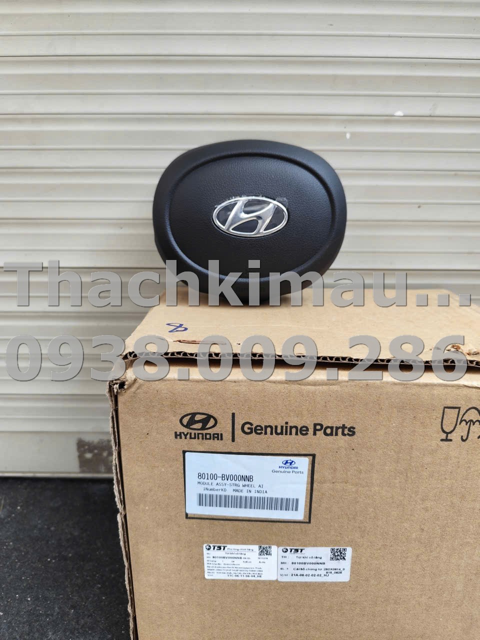 Túi khí vô-lăng Hyundai Creta 2022-2024