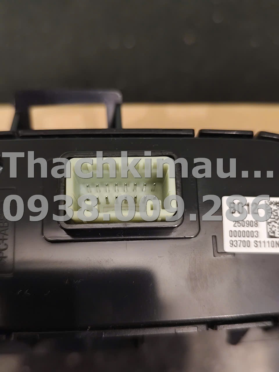 Cụm công tắc trên bảng táp lô Hyundai Santafe 2018-2020 - Ảnh 4