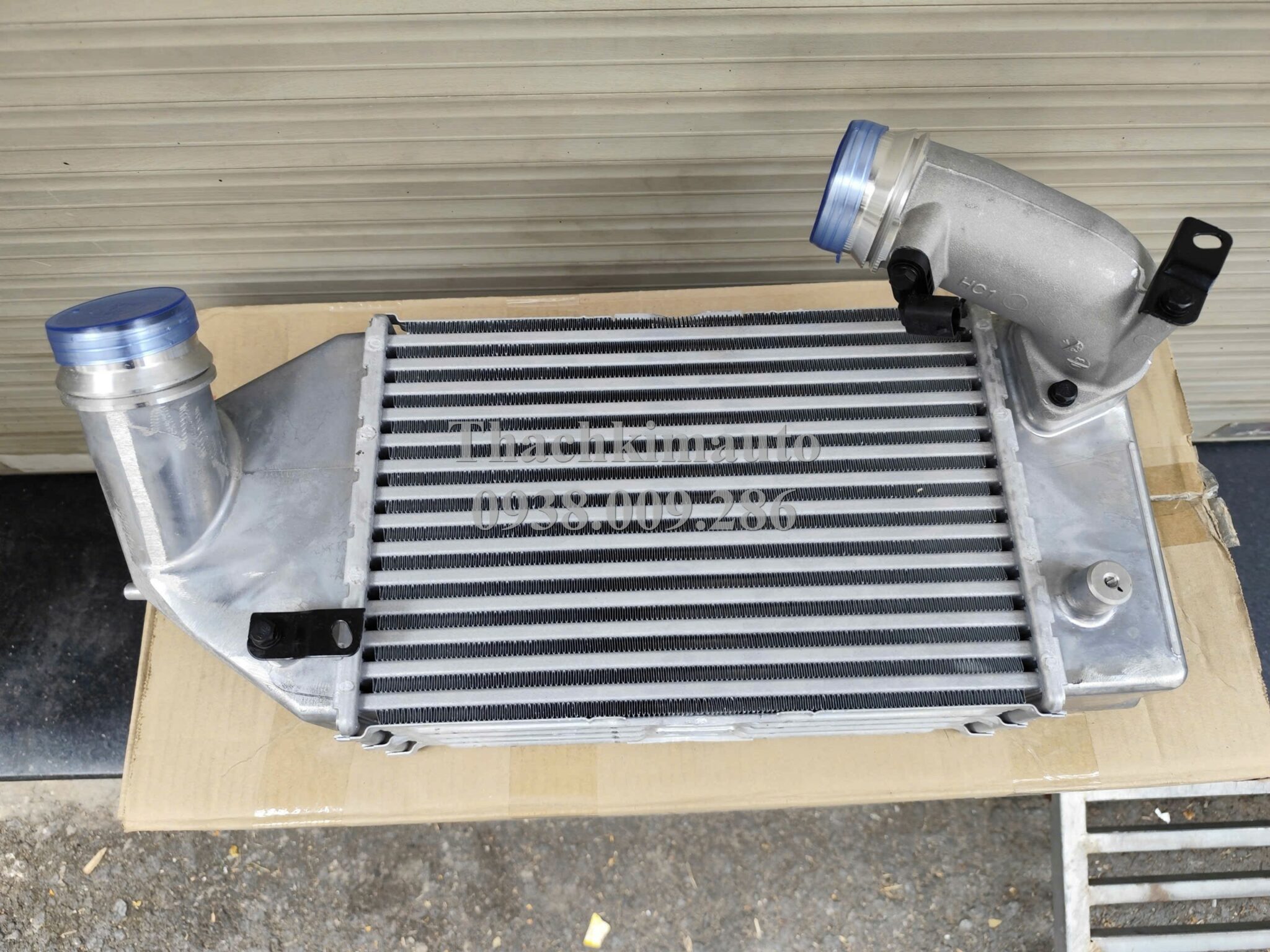 Két làm mát gió nạp động cơ Hyundai Santafe 2020-2023 - Ảnh 3