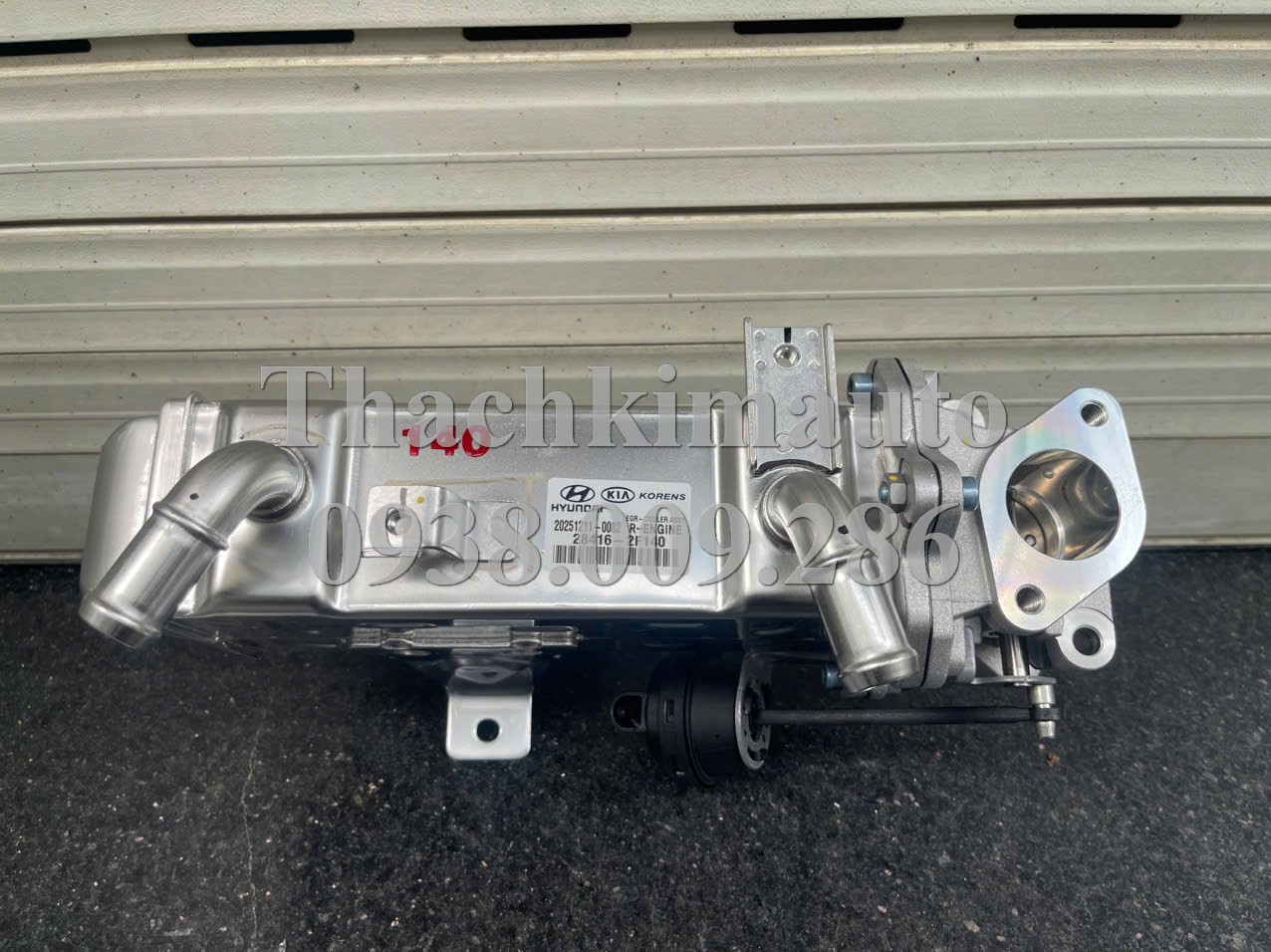 Két làm mát khí xả Hyundai Palisade 2019-2022, Hyundai Santafe 2010-2019, Hyundai Tucson 2010-2019 - Ảnh 3