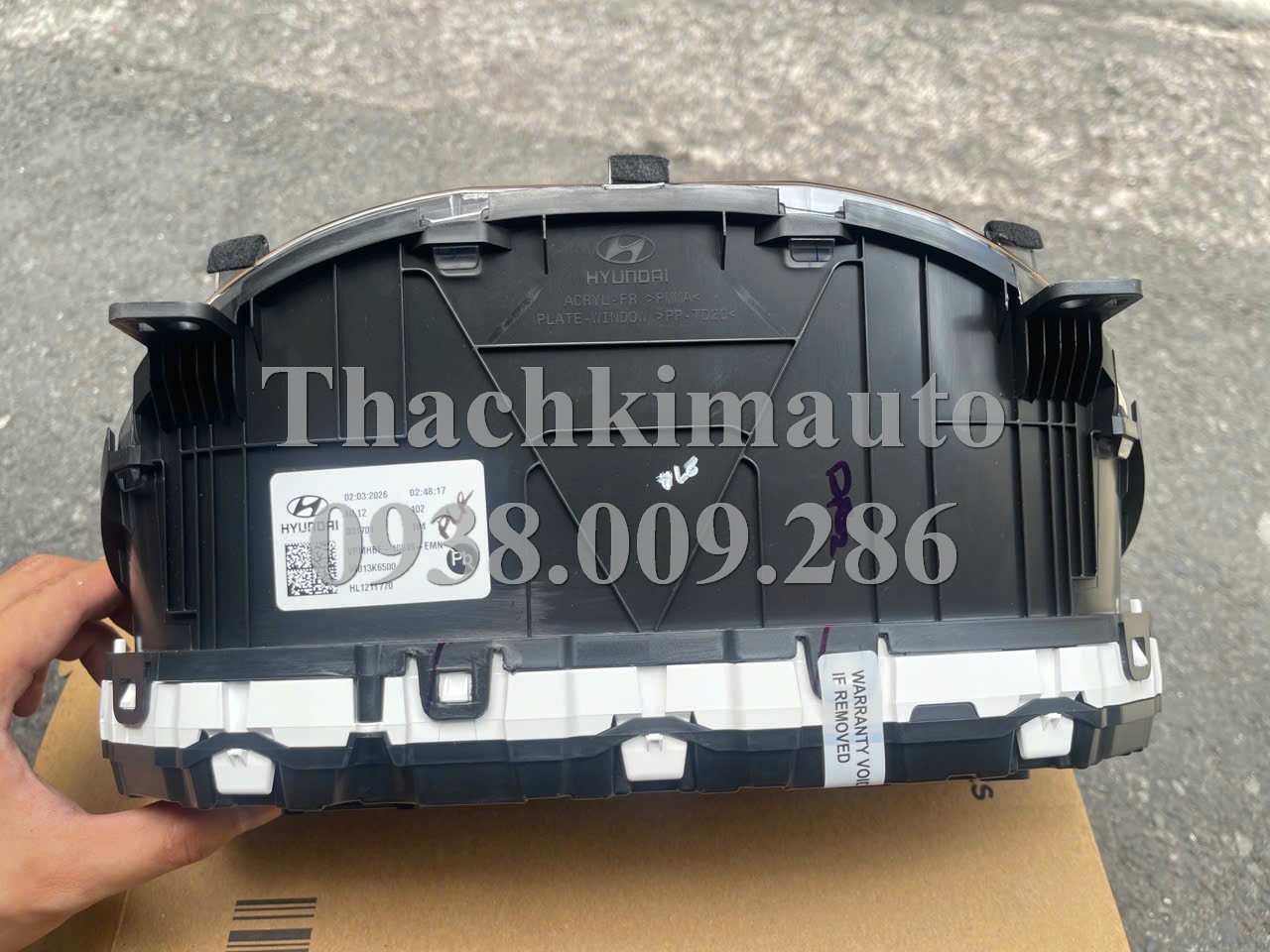Cụm đồng hồ táp lô Hyundai Grand i10 2021-2025 - Ảnh 4