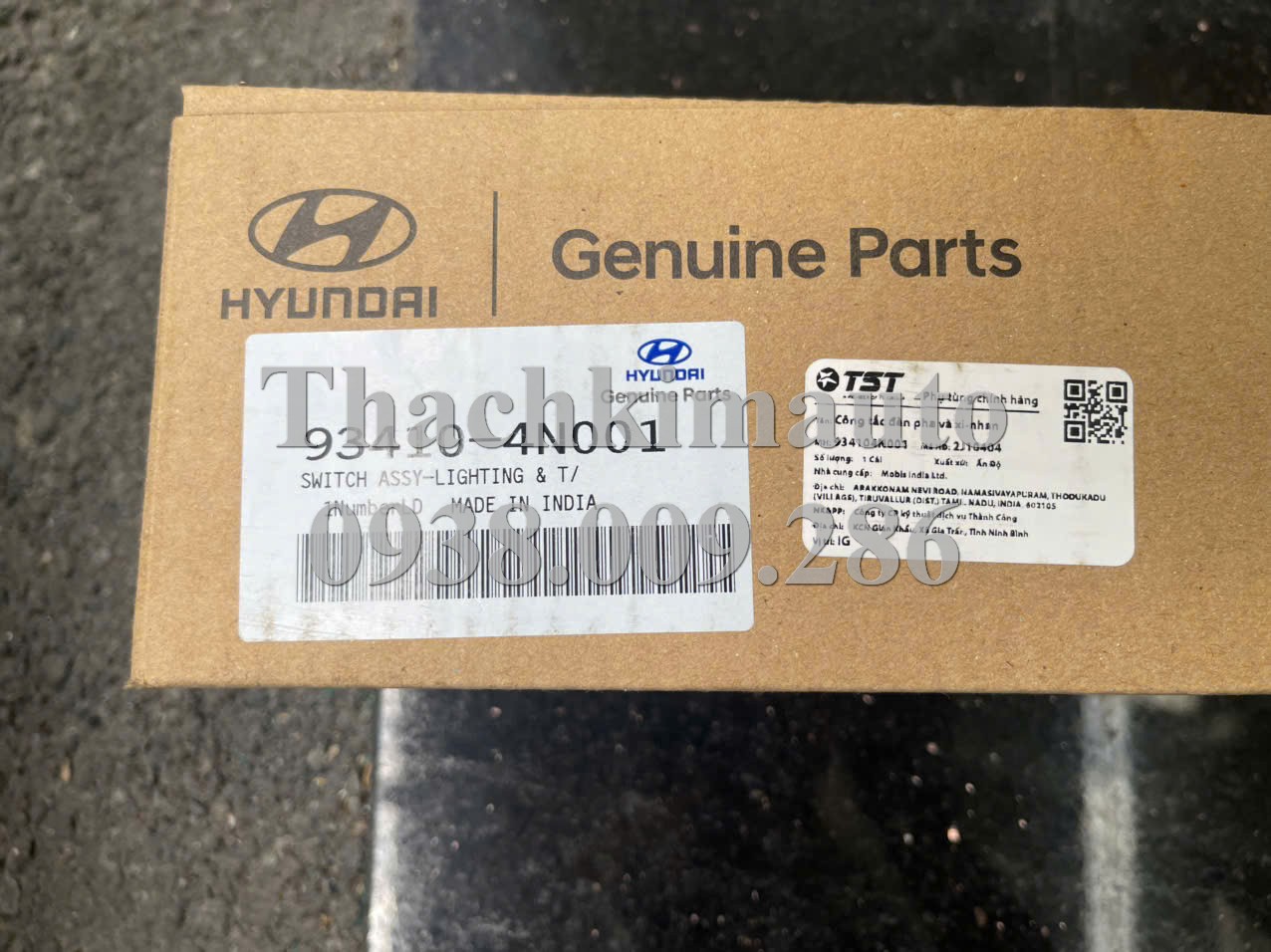 Công tắc đèn pha và xi-nhan Hyundai Grand i10 2014 - Ảnh 5
