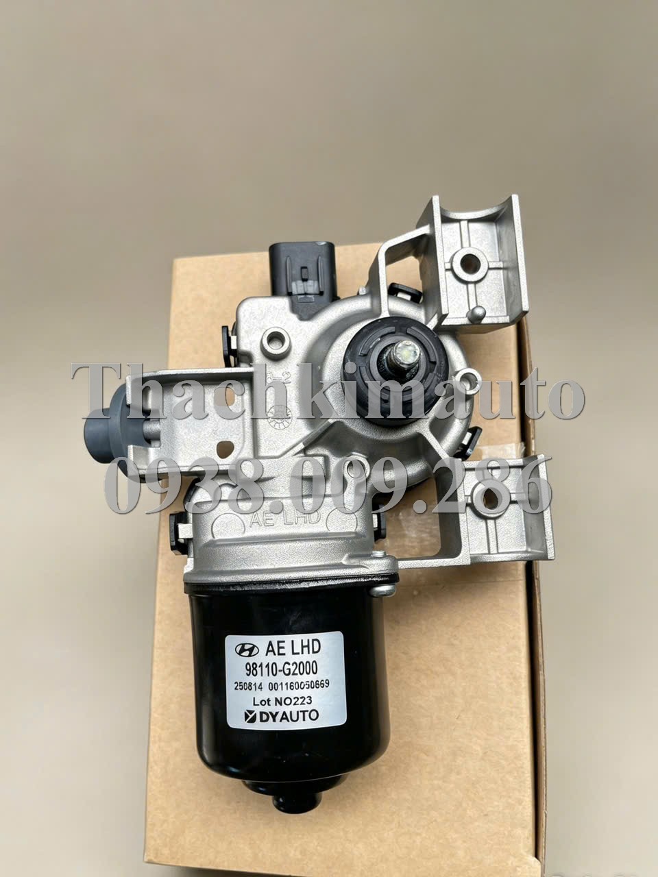 Mô tơ gạt mưa Hyundai Accent 2018-2020, Hyundai Grand i10 2021-2024