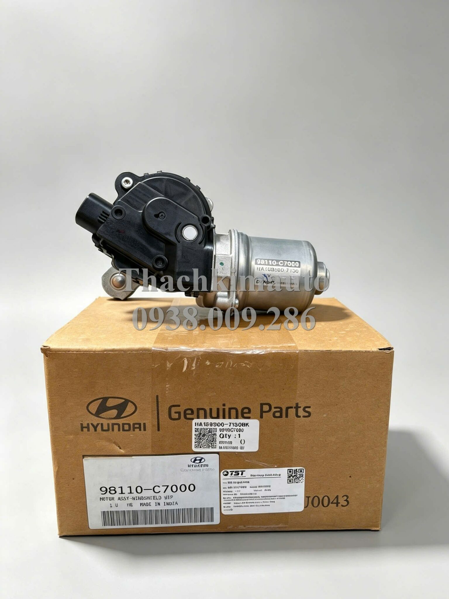 Mô tơ gạt mưa Hyundai I20 2015